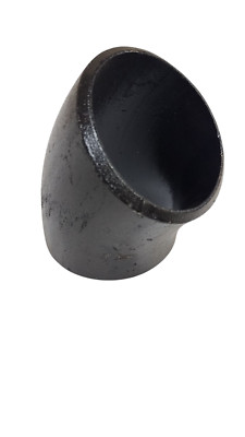 Steel Pipe Fitting Elbows *45 Degrees* (For ID: 3'') - SCH40 - Weld-on (1 Each)