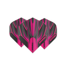 Winmau Prism Alpha Standard Dart Flight - Pink  Grey