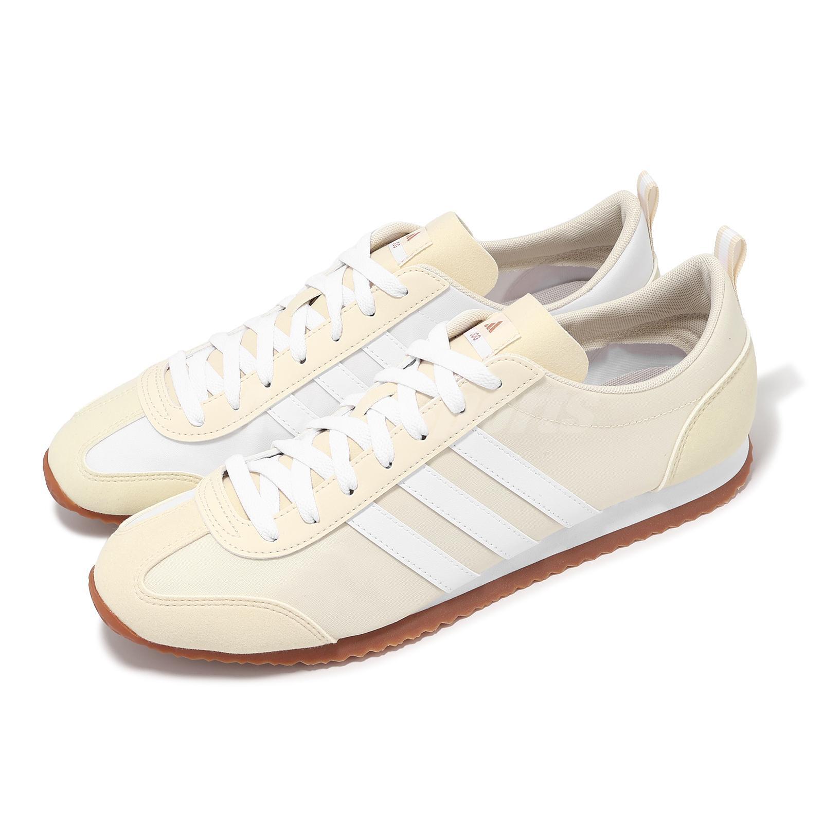 мужская повседневная обувь adidas VS JOG 2.0 Wonder White цвета слоновой кости, кроссовки JI2435