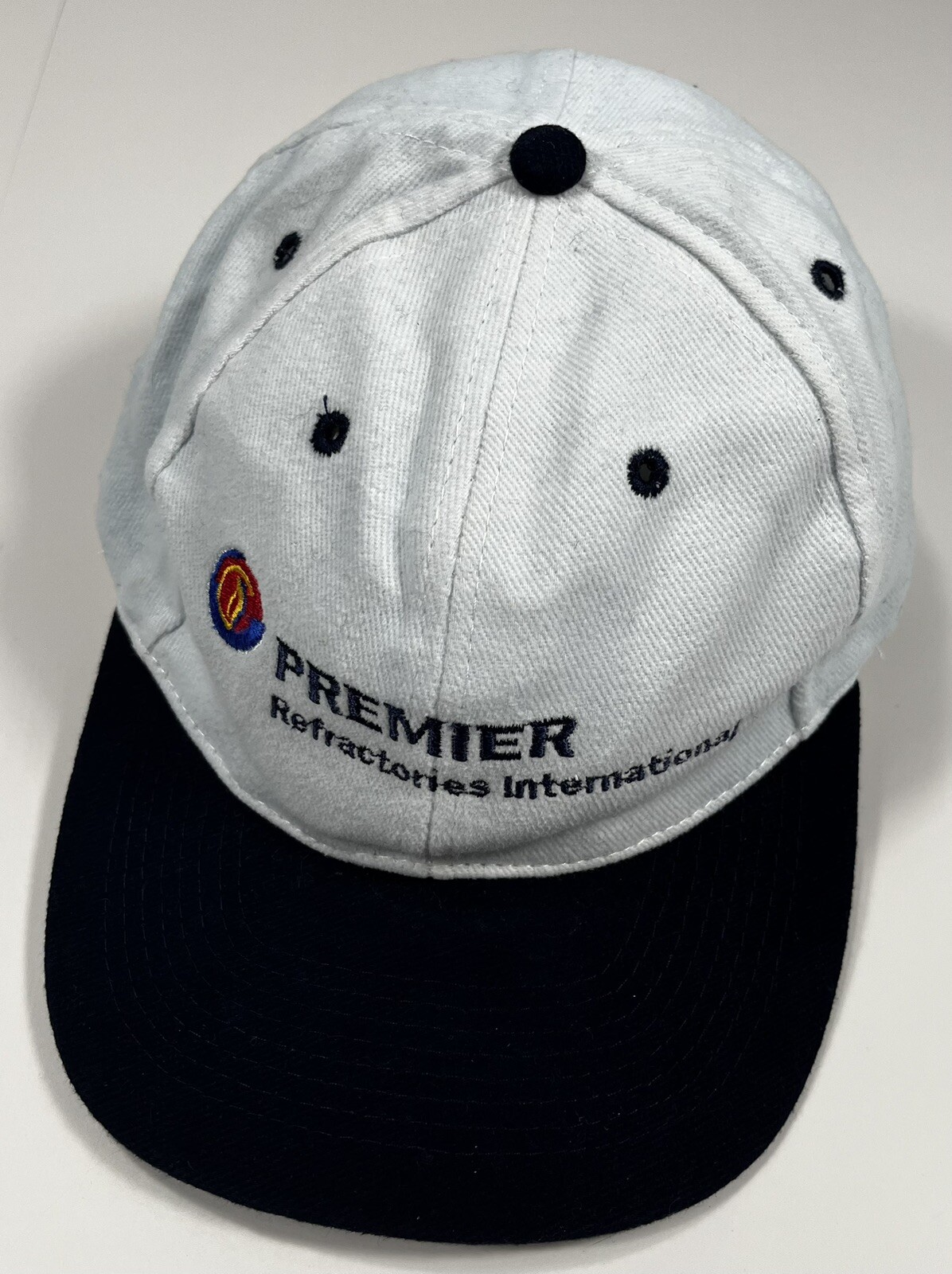 Otto Premier Refractory International Baseball Cap Strapback in Gray-Blue