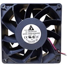 Delta FFB1424VHG 14051 DC24V 1.37A 14CM 2-Wire DC Cooling Fan