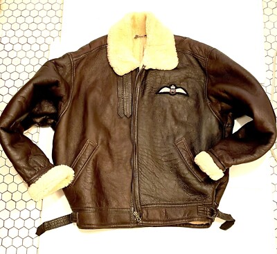 R.A.F. vintage ムートンジャケット ライダース　アメカジ s-l400.jpg