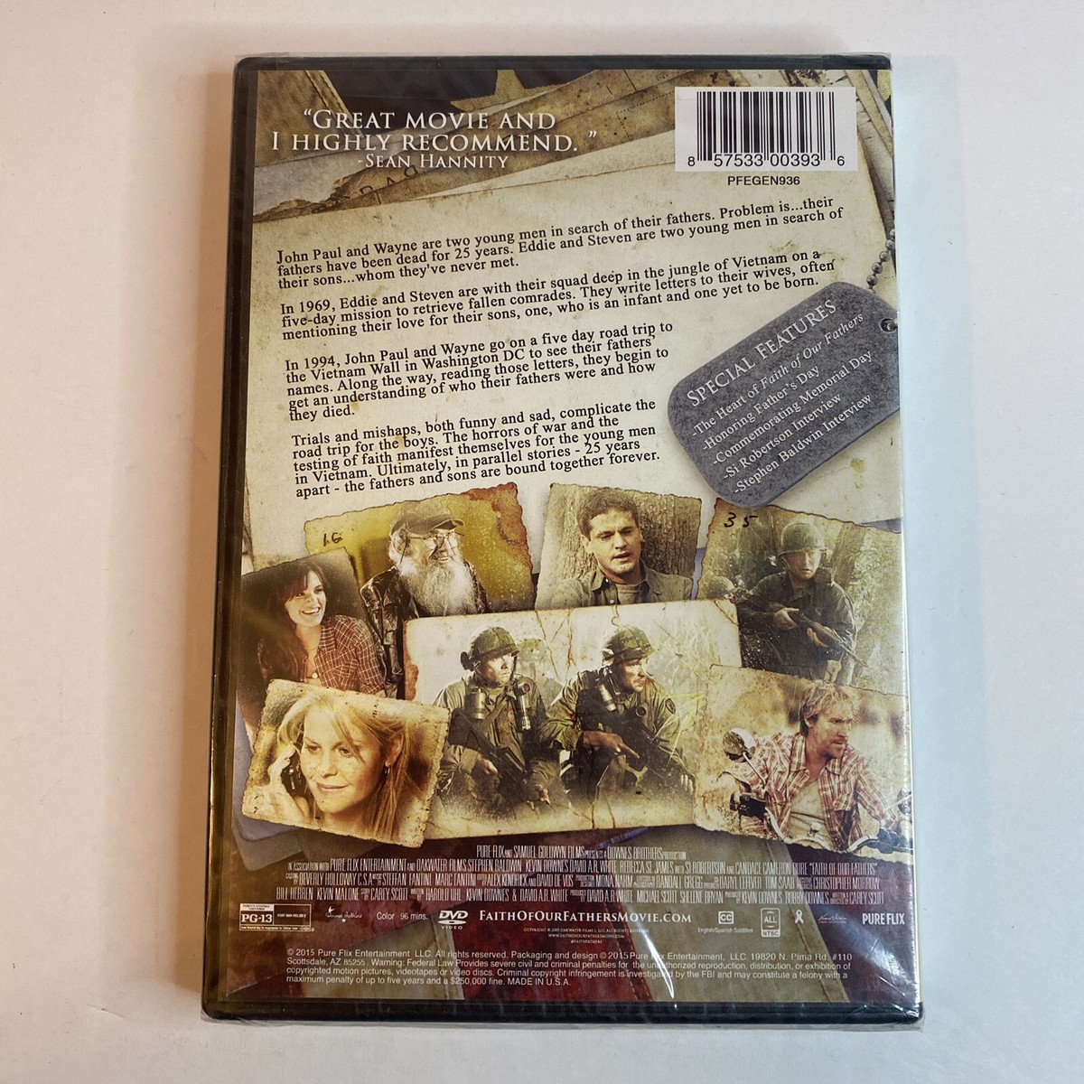 Great American Pure Flix Shows Faith Of Our Fathers (DVD, 2015