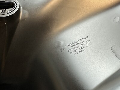Genuine Harley-Davidson Touring Outer Fairing Vivid Black