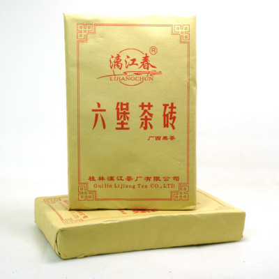 Liu Pao Rice Brick Tea * Guangxi Li Jiang Aged Liubao Tea Liu Pao Dark Tea 250g