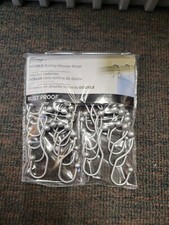  Lot Of 6 Kenney Rust-Proof Aluminum Beaded Roller Shower Curtain set of 12