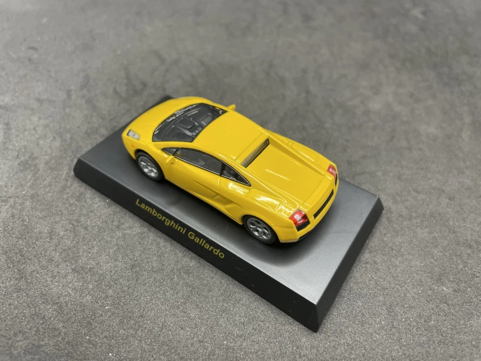 Kyosho 1/64 Lamborghini collection2 Gallardo Yellow diecast model car 12I2 - Image 3 of 4