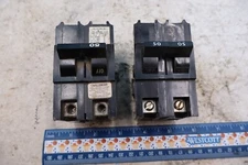 2x 50 Amp 2 Pole 50A 2P BreakerNA250 Stab-Lok 1-challenger, 1 american fpe