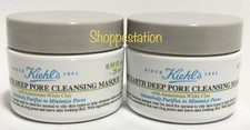 Lot Of 2 Kiehl's Rare Earth Deep Pore Cleansing Masque .95oz / 28ml Each Sealed