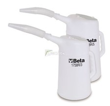 Recipiente contenitore caraffa per liquidi Beta 1758R/3 in plastica 3 lt