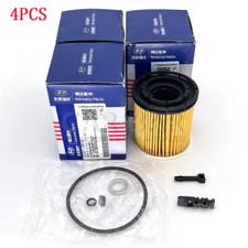 4x Oil Filter for Hyundai Elantra Tucson Kia Sorento Rio 1.6L 26350-2M000 