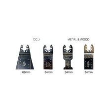 34mm 68mm Wood Metal Oscillating Blades Wood Metal Cutting Multi Tool Blades