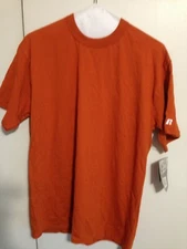 Russell 67014MK Adult T-Shirt Burnt Orange, All Cotton, Large / X-Large