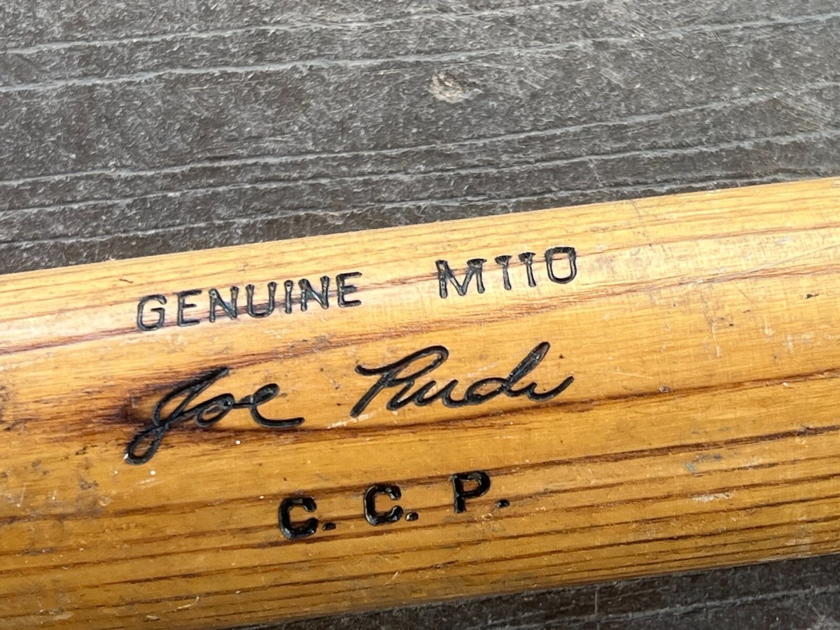 US輸入雑貨 OLDCENTURY CLASSIC BASEBALL 木製野球盤 VINTAGE JOE RUDI OAKLAND A'S HILLERICH & BRADSBY Baseball Bat 33
