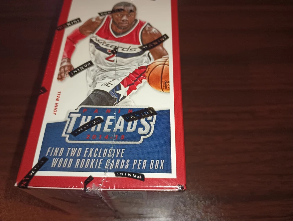 2014-15 PANINI Threads Basketball Blaster Box 1 Mem 2 Wood RCs Ave Chase Embiid - Image 2 of 3