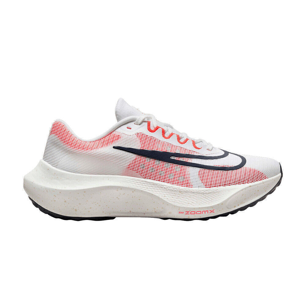 Nike Zoom Fly 5 'White Bright Crimson' DM8968-100 Men's Shoes | eBay