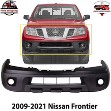 New Front Bumper Cover Primed Top Textured Bottom For 2009-2021 Nissan Frontier
