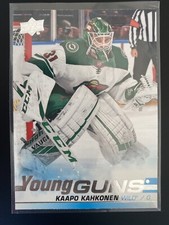 2019-20 Upper Deck Young Guns Kaapo Kahkonen #470 Rookie RC