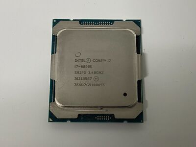 intel Core i7-5820K i7-6800K i7-6850K i7-6900K i7-6950X CPU
