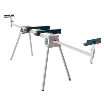 Bosch Miter Saw Stand Foldable Blue Leveling Foot Dual Sliding