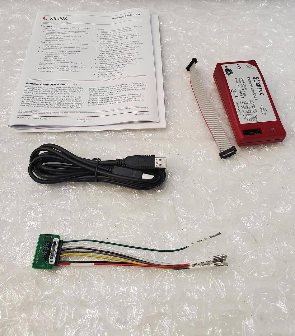 XILINX HW-USB-II-G PLATFORM CABLE USB II DLC10 | eBay