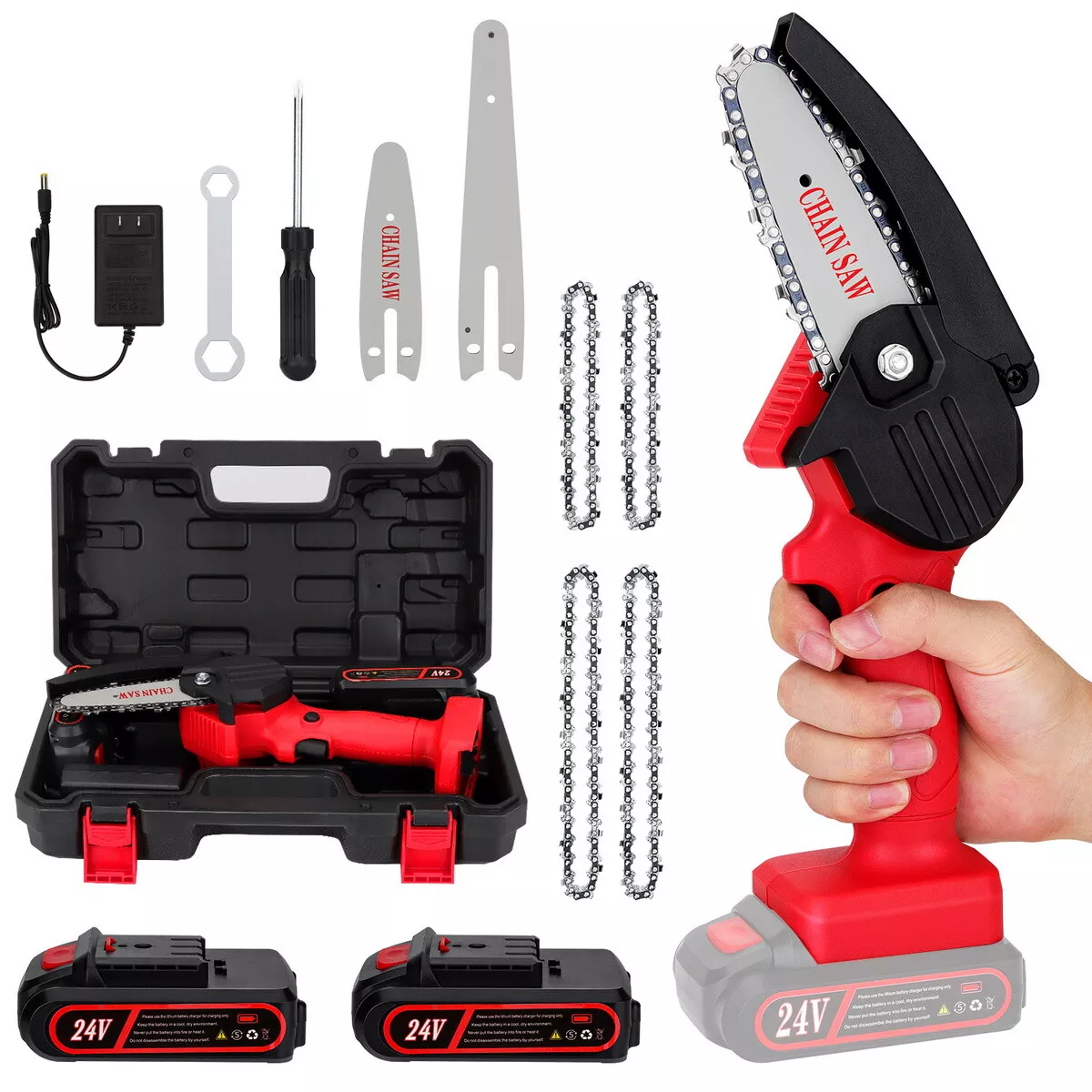 Small chainsaw cordless online