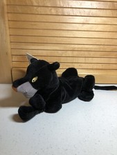 Vintage The Disney Store W/Tags 8" Mini-Bean Bag BAGHEERA From Jungle Book