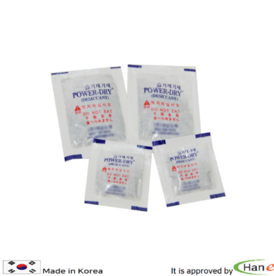 Korea 1/3g 100pack Silica Gel Packets Desicant Moisture Absorber