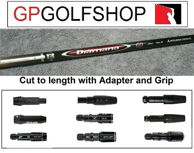 Diamana Dialead 50 Stiff Flex Driver Schaft + Adapter Ping PXG ST SIM2 TS 430