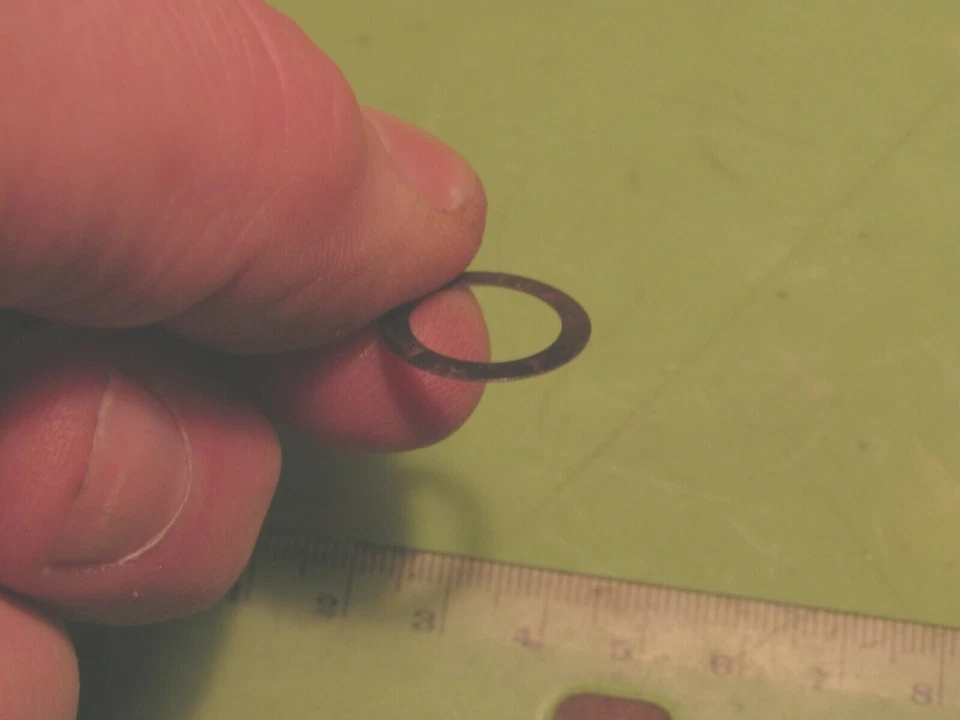 Bolso de Mano Rickman Zundapp 125 MX Six Day 0.02 Shim p/n R069 05 009 Nuevo de Lote Antiguo 1970-1973 Foto 2 de 2