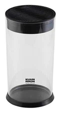 Kuhn Rikon Vision Transparent Storage Block for Knives and Scissors,Round