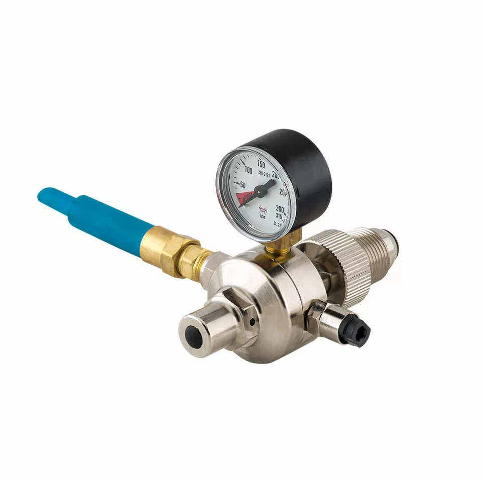 BOMBOLA ELIO 5-7-10-14-27-50 LT. 200 BAR RICARICABILE PIENA ANCHE CON RIDUTTORE - Immagine 3 di 3