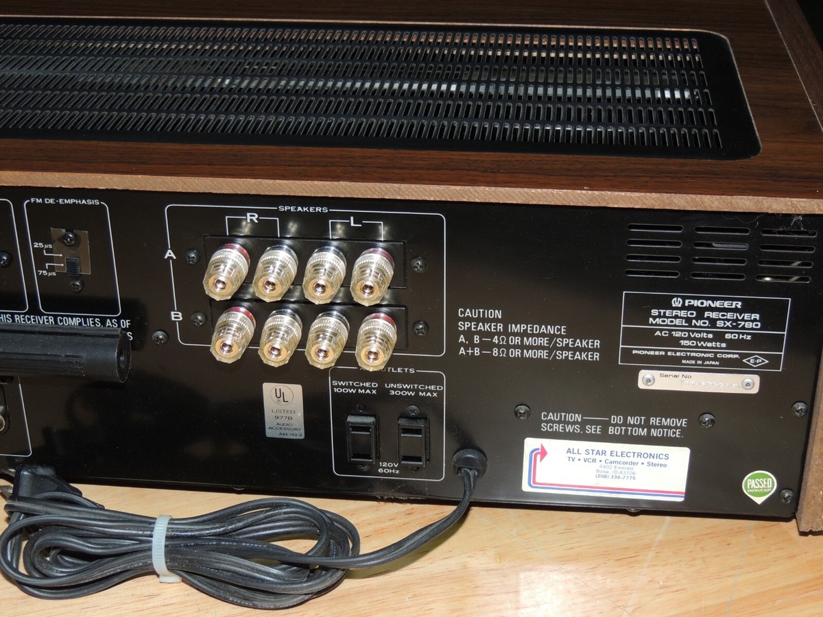 Pioneer SX-850 SA-9500 II SX-737 Binding Post Brand New! AKE-029