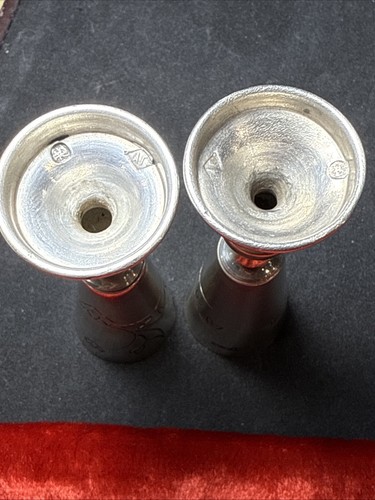 84* AГ SILVER CUPS 2pc XIX Century Russia,78 mm height / 41.2 gr. «Fly glass» - Picture 13 of 15