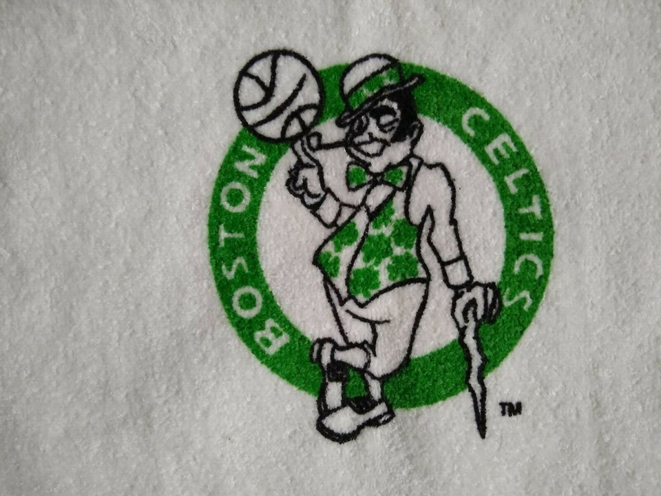 Vintage New Boston Celtics Alka Seltzer Speedy Promo Towel NBA