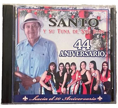 Santo Y Su Tuna De San Juan - 44 Aniversario CD New Sealed Puerto Rico Rare