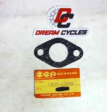 NOS GENUINE Suzuki  Intake Gasket OEM 13125-11000 T20 TC250 TS100 TS125 TS185