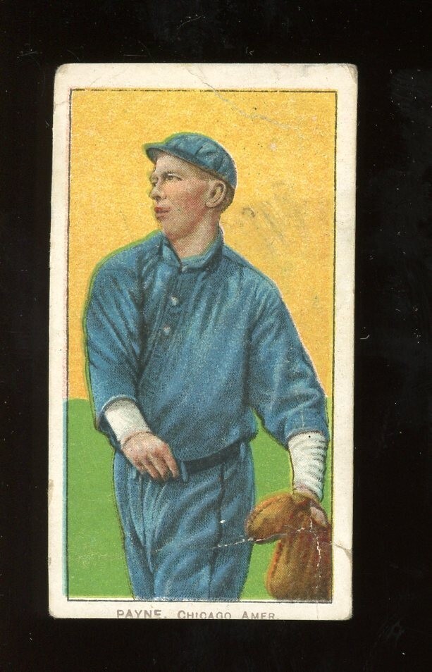 1909 T206 Baseball #382 Fred Payne Polar Bear GD *e1