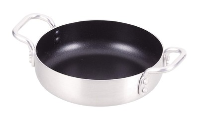PEARL METAL Two-handed pot, silver 16cm, tabletop pot that can also be used in a