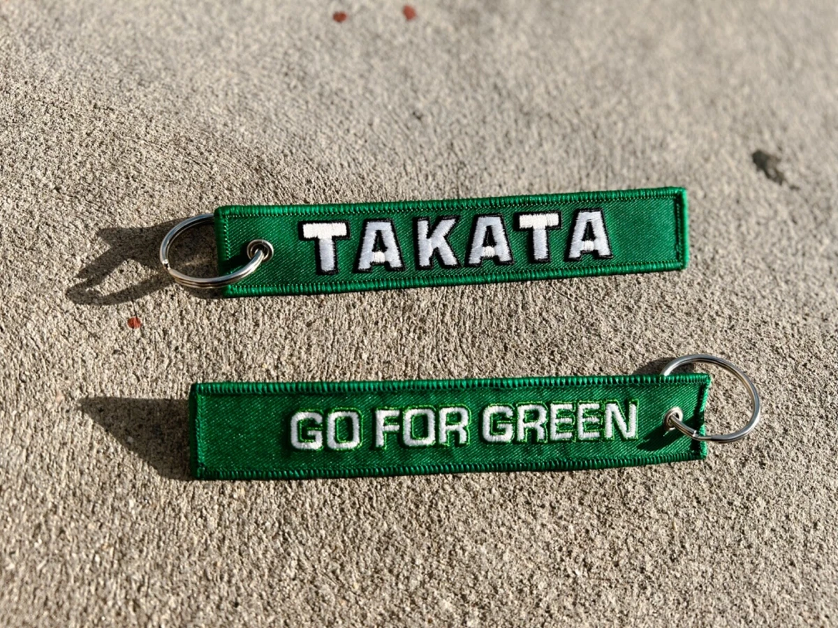 Flight tag keychain best sale jdm