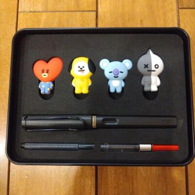 BTS BT21 LAMY Fountain Pen Full Set LINE FRIENDS Special Edition