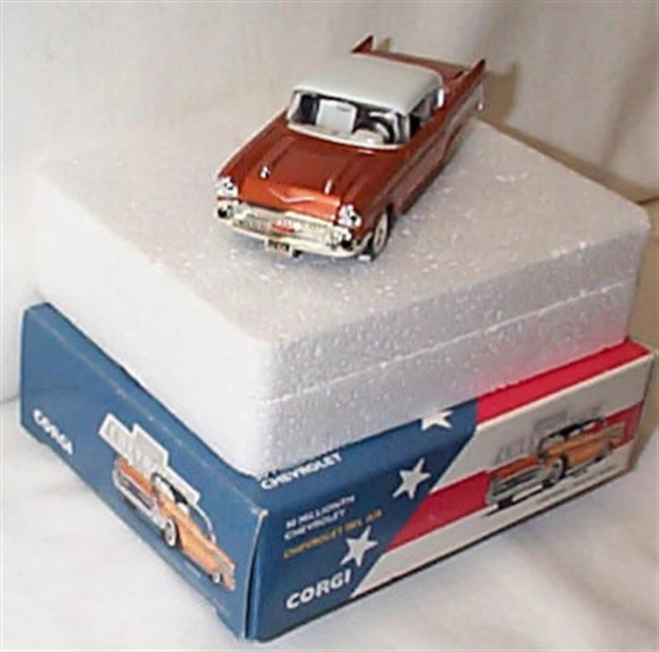 Corgi 1957 Chevrolet bel air 1:43 50 millionth chevrolet 96570 New - Image 2 of 4