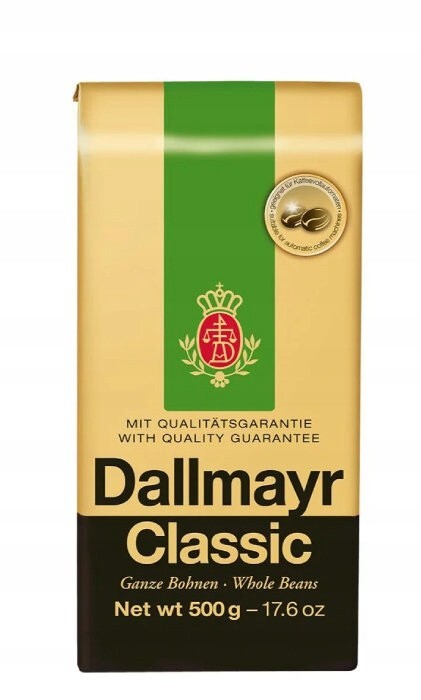 4 x Dallmayr CLASSIC - Coffee Beans Bag 4 x 500g / 17.6 oz