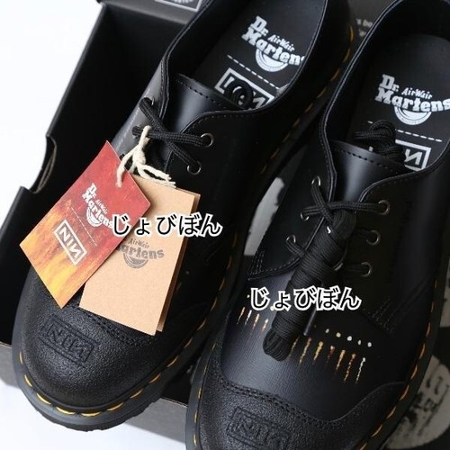 Dr.Martens × NINE INCH NAILS 1461 NIN Black Backhand US8/UK7 - Picture 3 of 7