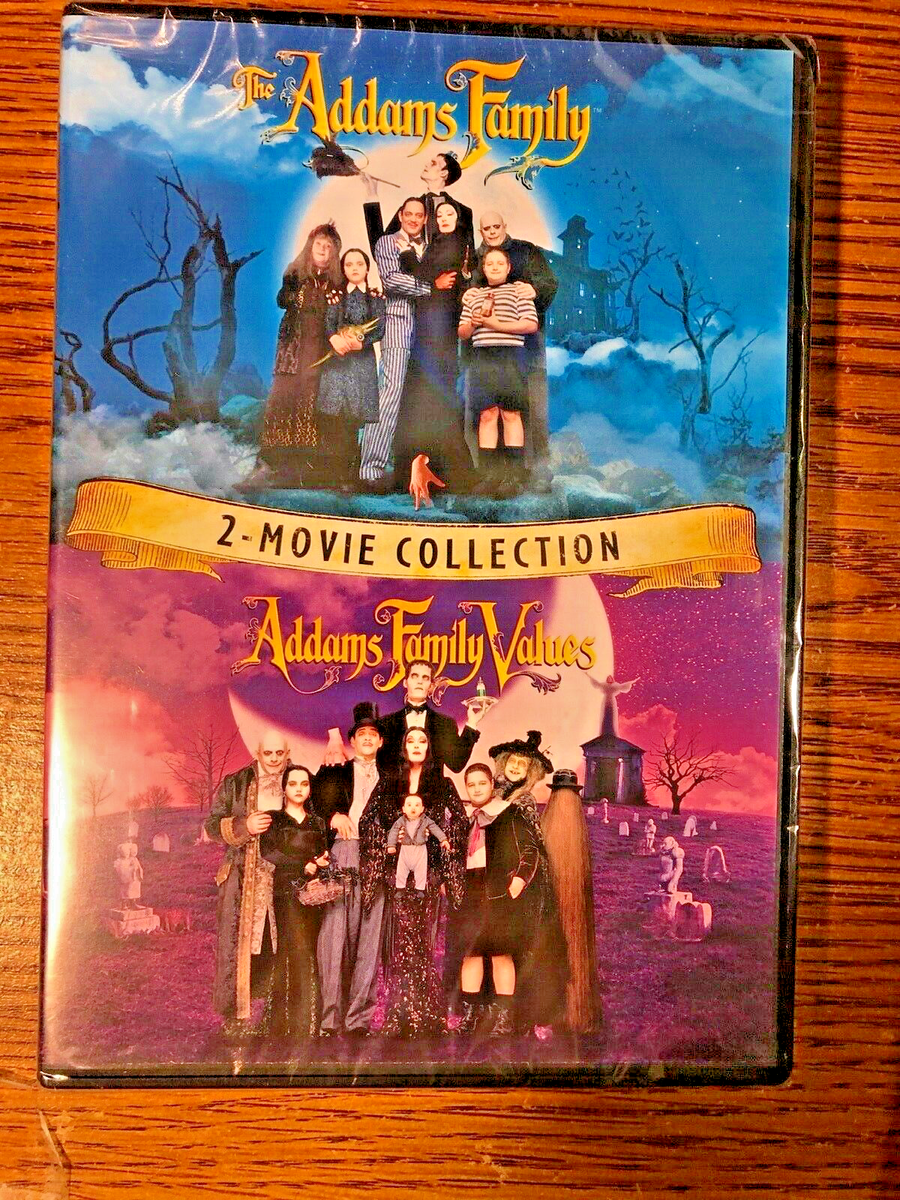 (未使用･未開封品)The Addams Family / Addams Family Values: 2 Movie Collection [DVD] s-l1200.png