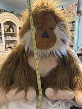 Stuffed plush toy Orangutan Ape LARGE, 22 tall. 19" wide leather nose