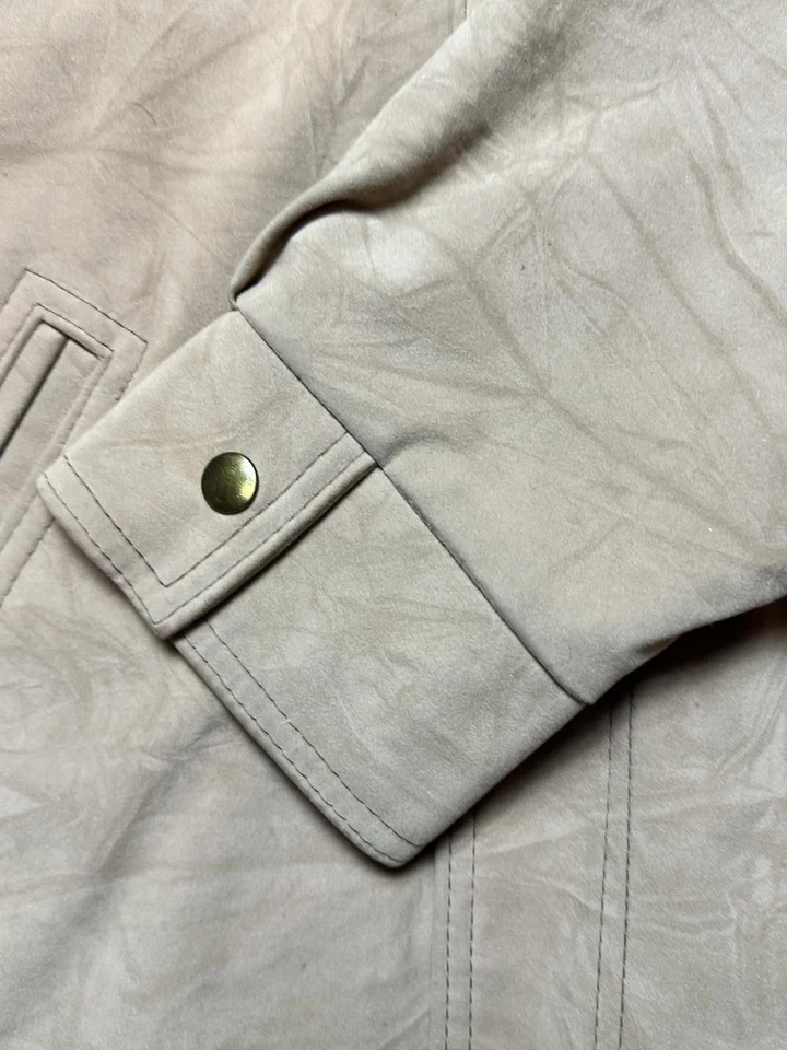 Vintage 70s Western Thoroughbred By Energy Minnesota Faux Suede Cowboy Shirt JS - Image 4 of 4