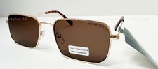 NWT Tommy Hilfiger WM OL 662 Brown Gold Authentic Men's Sunglasses /1504/ NEW