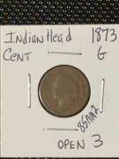 1873 Indian Head Cent   G
