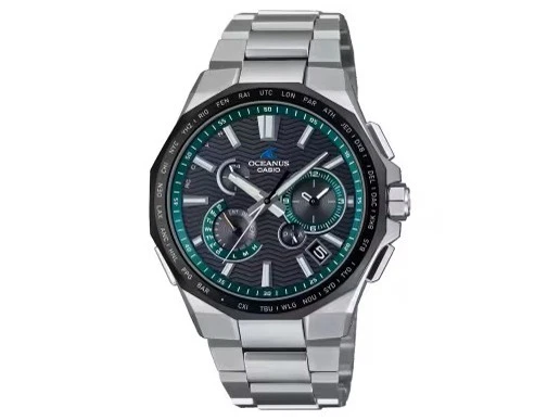 Reloj solar para hombre CASIO OCEANUS OCW-T6000A-1AJF negro titanio radio nuevo